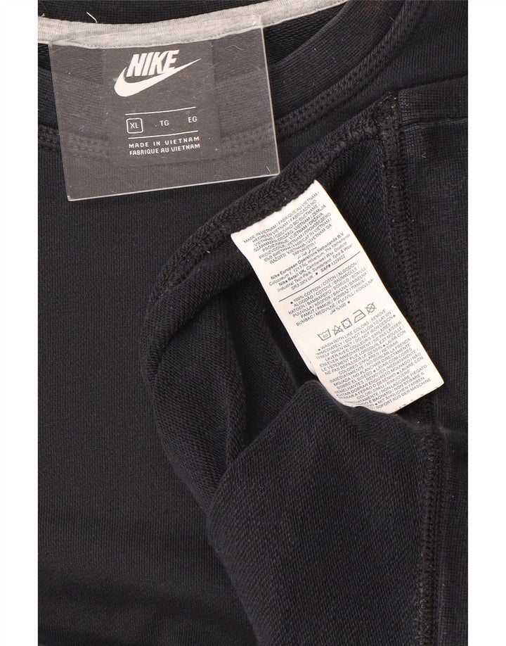 Hanorac pentru bărbați NIKE Jumper XL bumbac negru