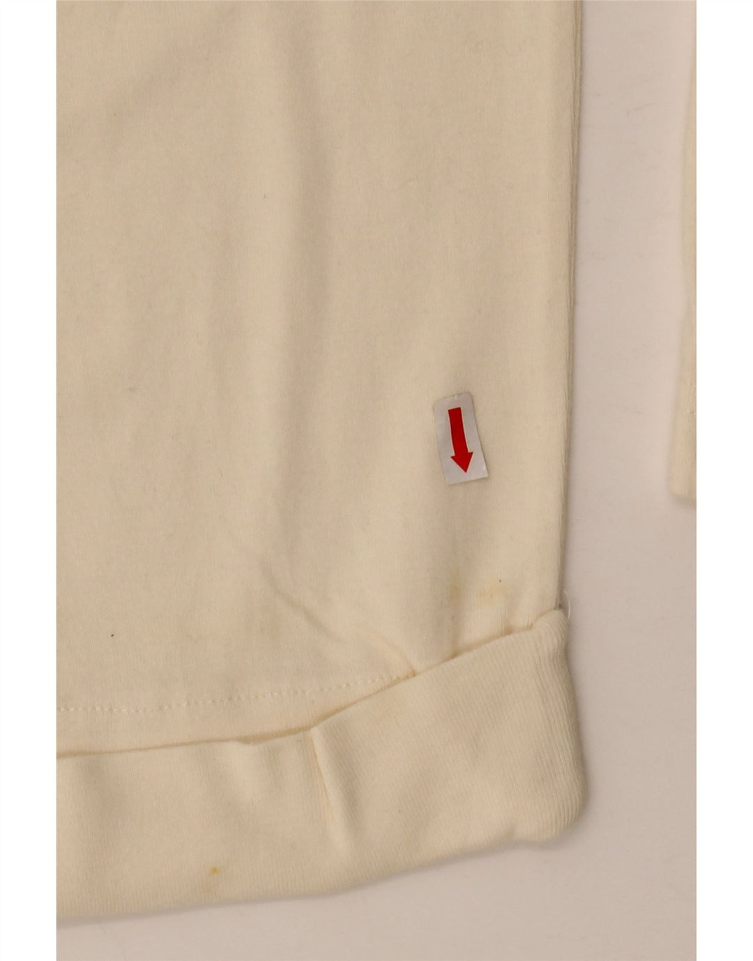 Top supradimensionat pentru femei ORVIS, cu mâneci 3/4 UK 14, bumbac mediu bej