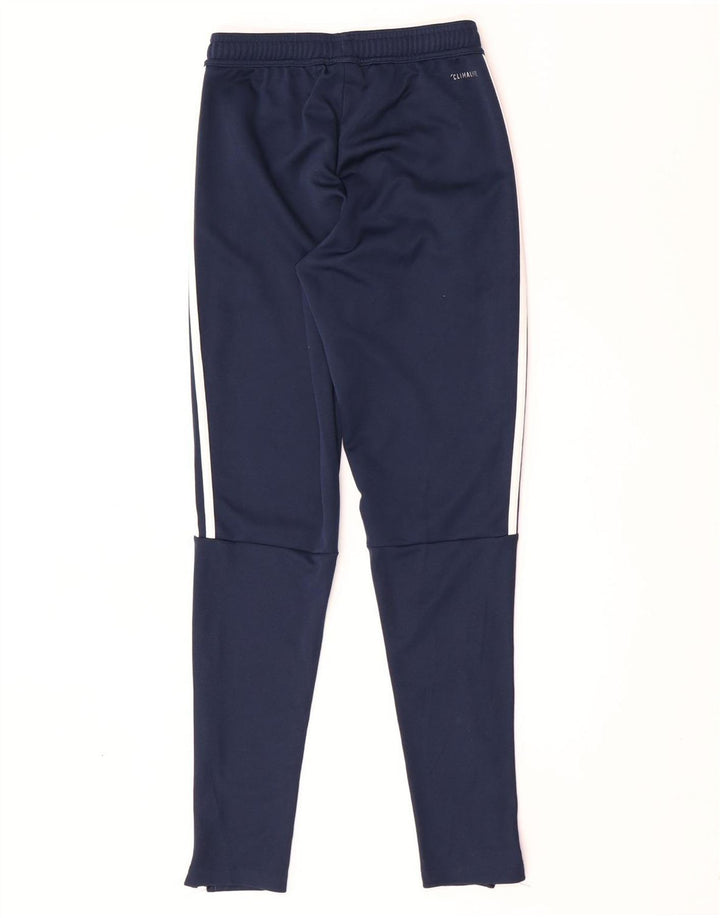 Pantaloni de trening Adidas Climalite pentru bărbați XS poliester bleumarin
