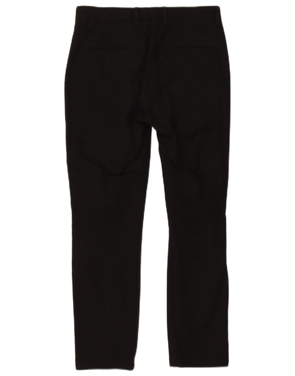 Pantaloni chino slim pentru bărbați Reiss L30 L27 bumbac negru
