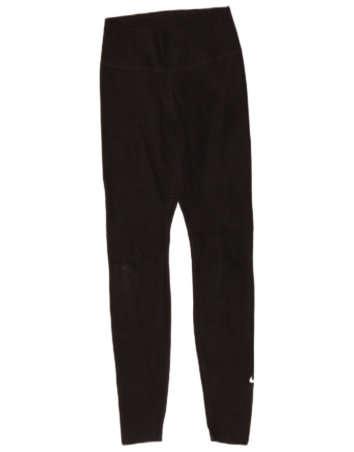 Leggings pentru femei Nike UK 6 XS poliester negru
