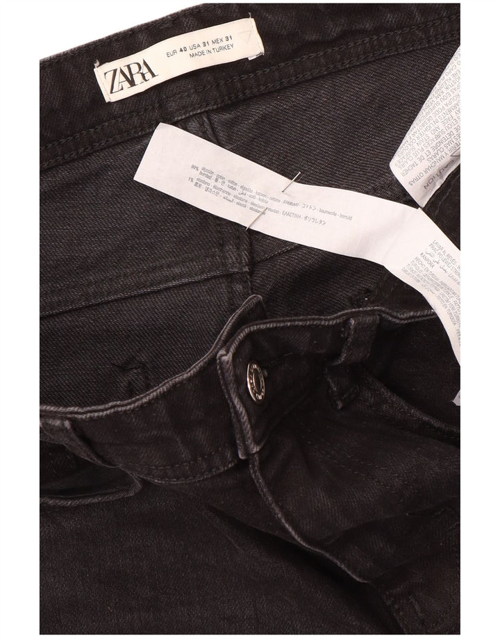 Blugi slim pentru femei Zara EU 40 Medium W31 L29 Bumbac negru