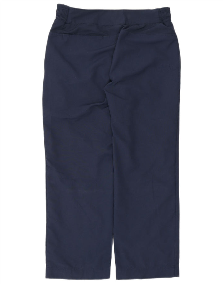 Pantaloni casual drepti REEBOK pentru bărbați L32 L28 Poliester bleumarin