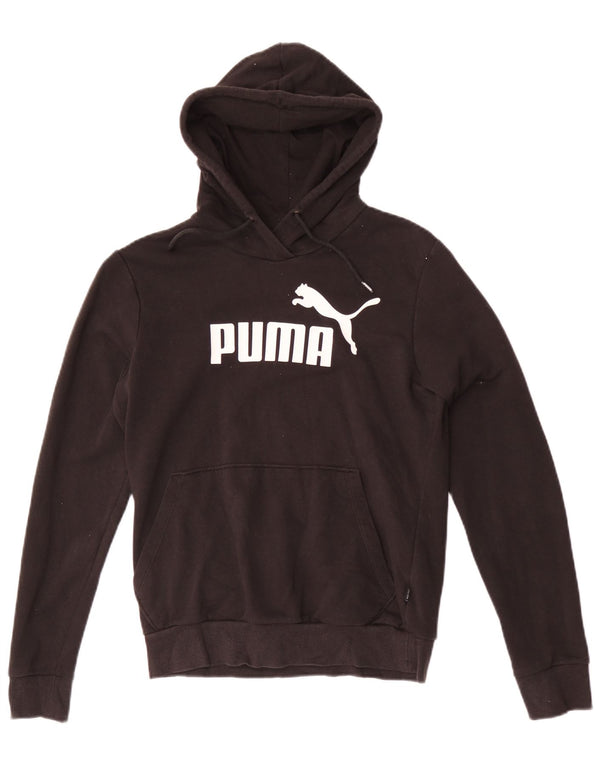 Pulover cu capota cu grafic Puma pentru femei UK 10 Small Black