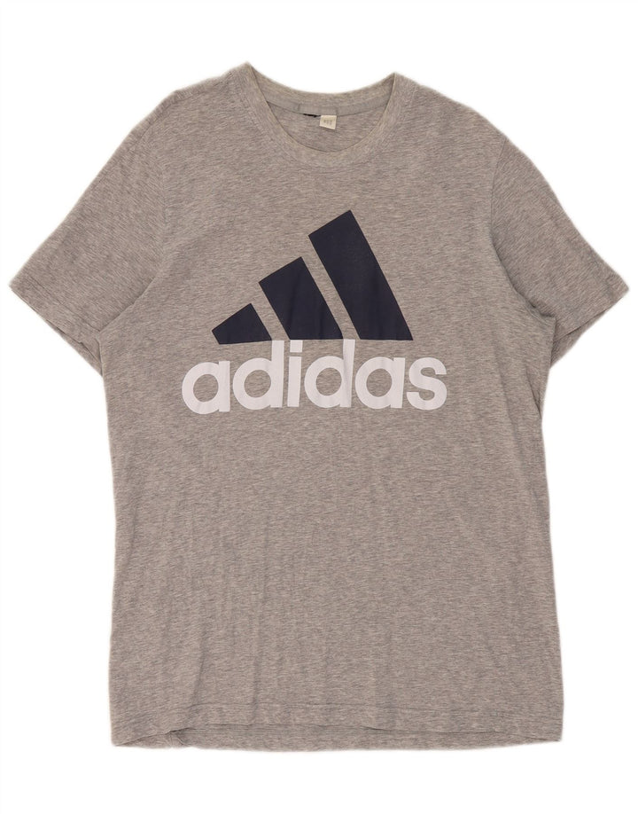 Tricou grafic ADIDAS pentru bărbați Top mare gri