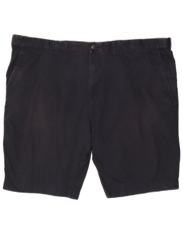 Pantaloni scurți chino pentru bărbați Marks & Spencer, cu ajustare normală, W48 4XL, bumbac bleumarin