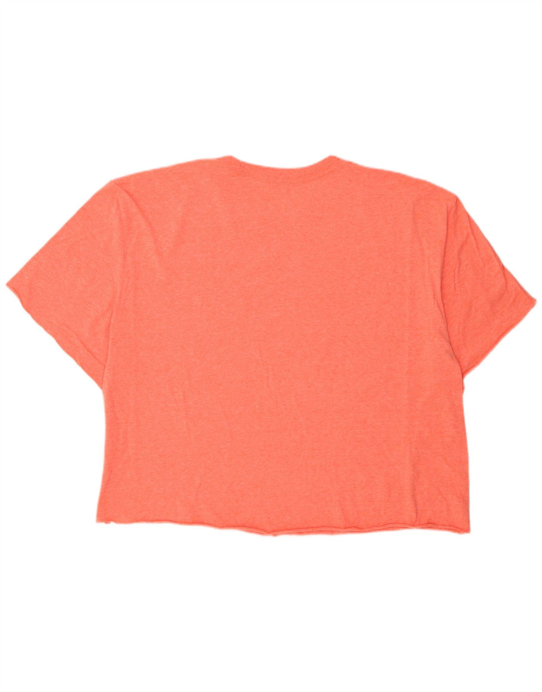 Tricou crop pentru femei CHAMPION Top UK 20 2XL Orange Flecked
