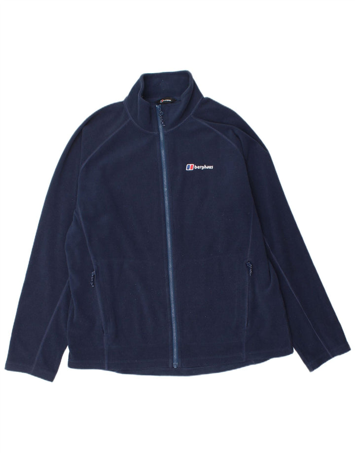 Jachetă fleece pentru bărbați Berghaus UK 40, mare, albastru, poliester