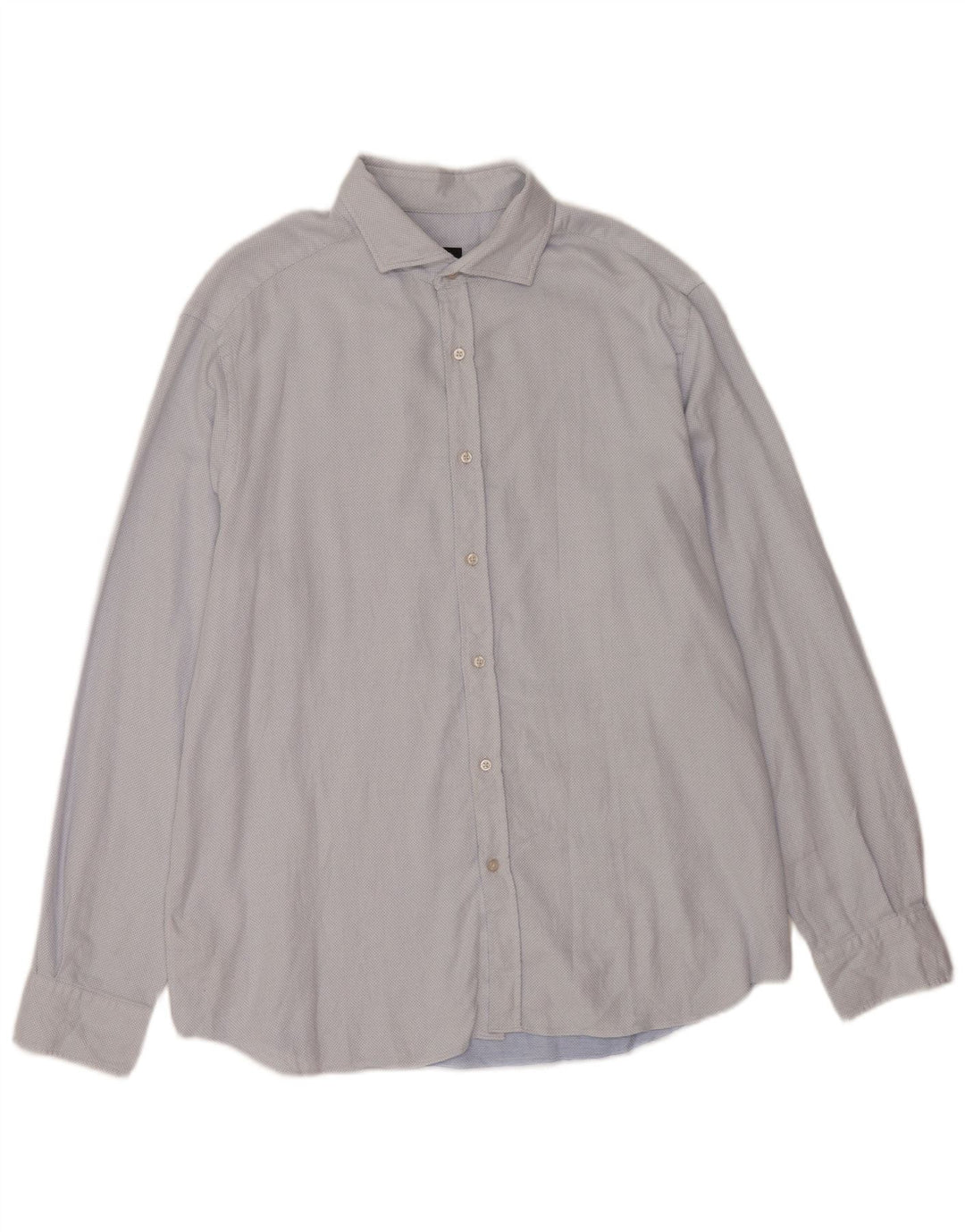 Cămașă Massimo Dutti pentru bărbați 2XL, bumbac cu pete albastre