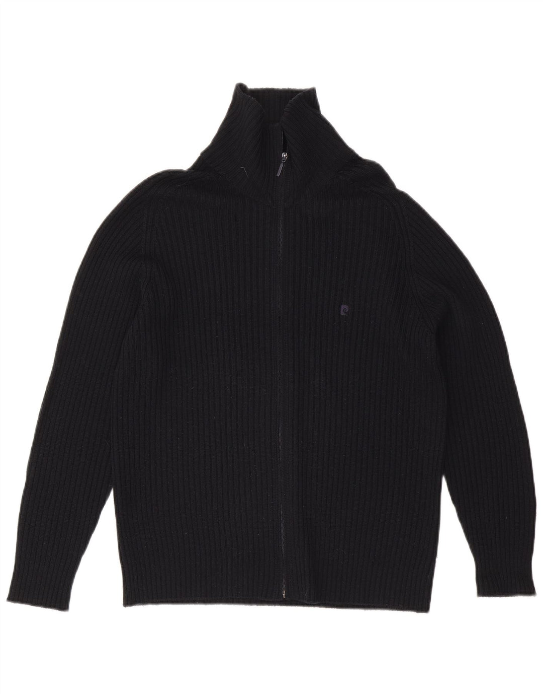 Pulover cardigan pentru bărbați Pierre Cardin, albastru bleumarin mediu