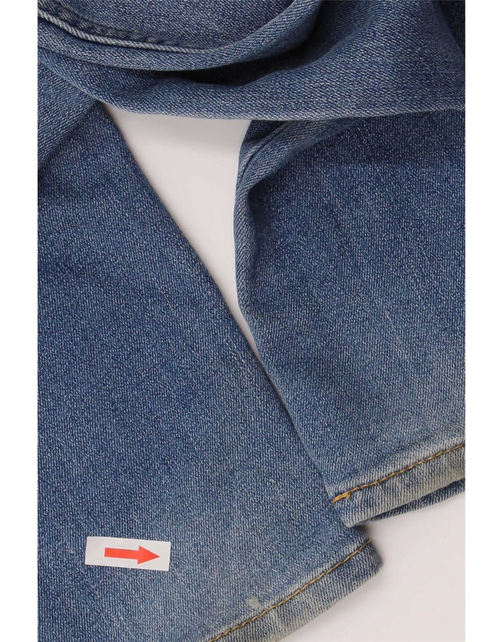 Blugi pentru bărbați Skanders Slim Wrangler W32 L34 Bumbac albastru