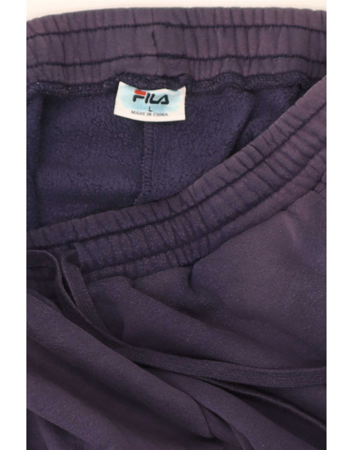 Pantaloni de trening Fila pentru bărbați Joggeri mari bleumarin