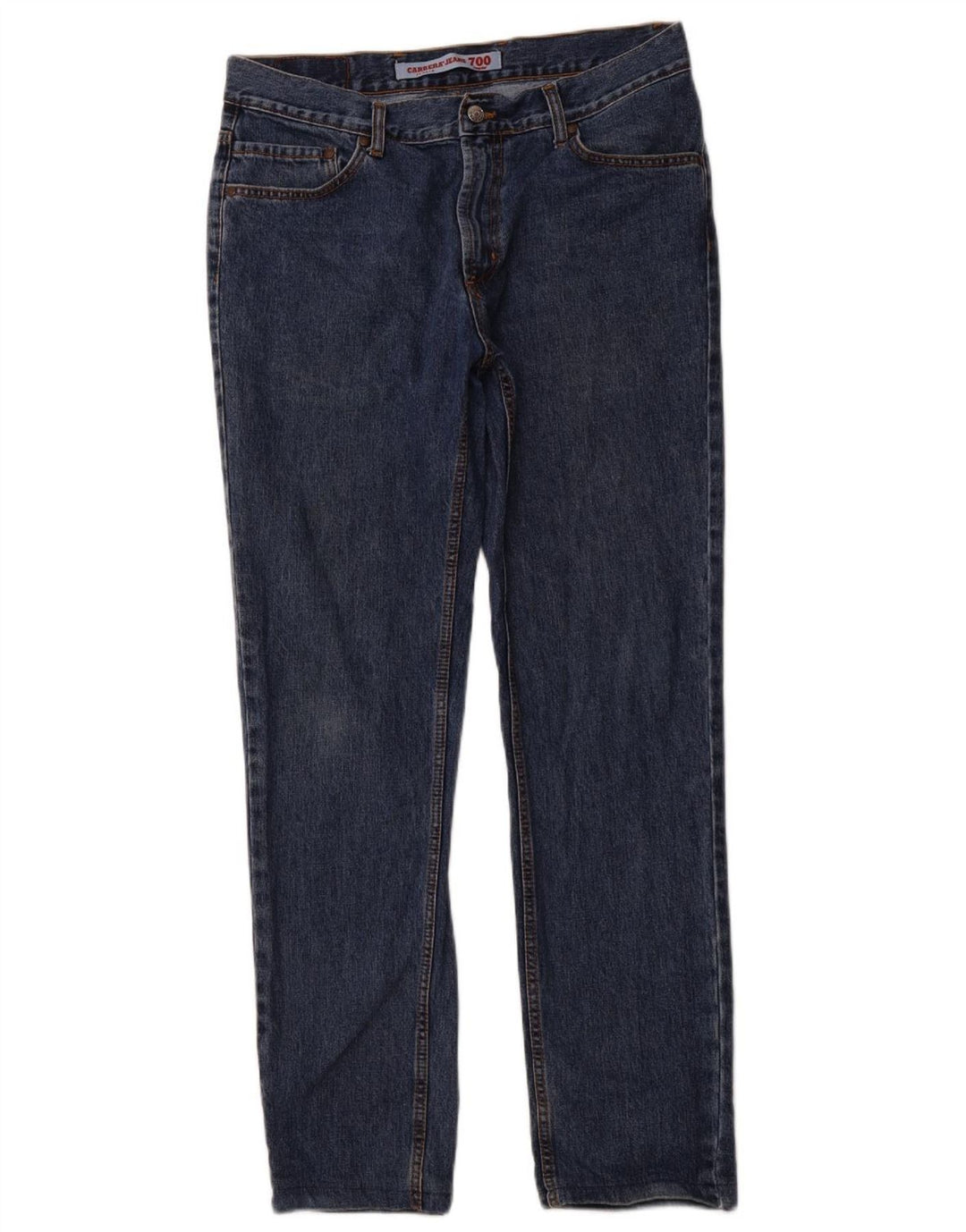 CARRERA Blugi 700 drepti pentru bărbați IT 50 Large W34 L30 Bumbac bleumarin