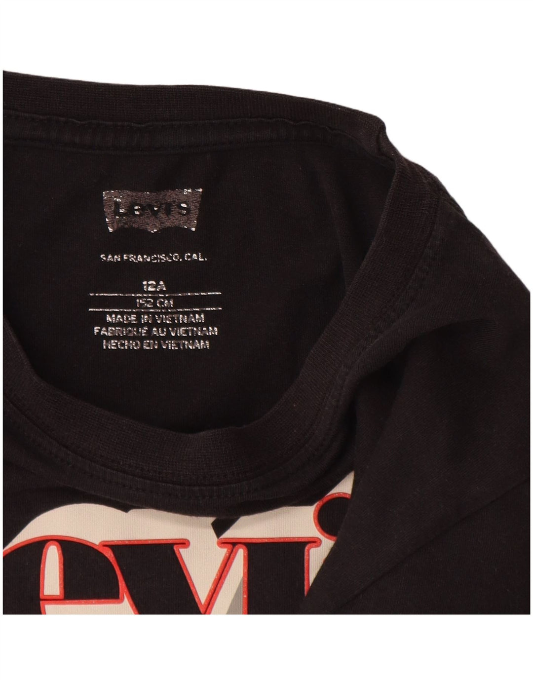 Tricou grafic LEVI'S pentru baieti Top 11-12 ani bleumarin