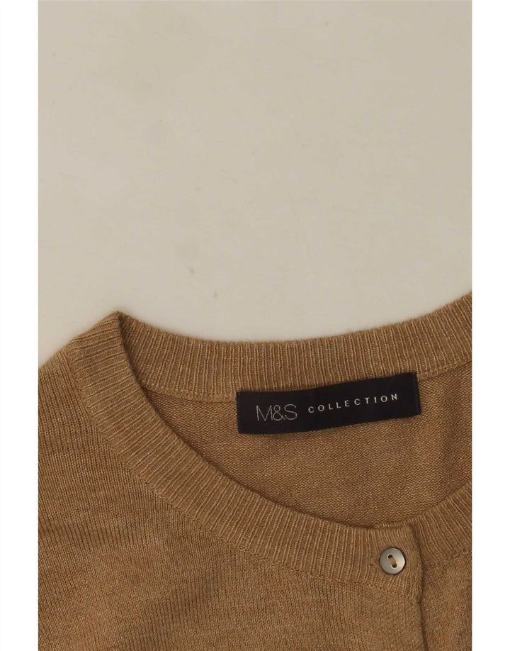 Pulover cardigan pentru femei Marks & Spencer UK 14 Bej mediu