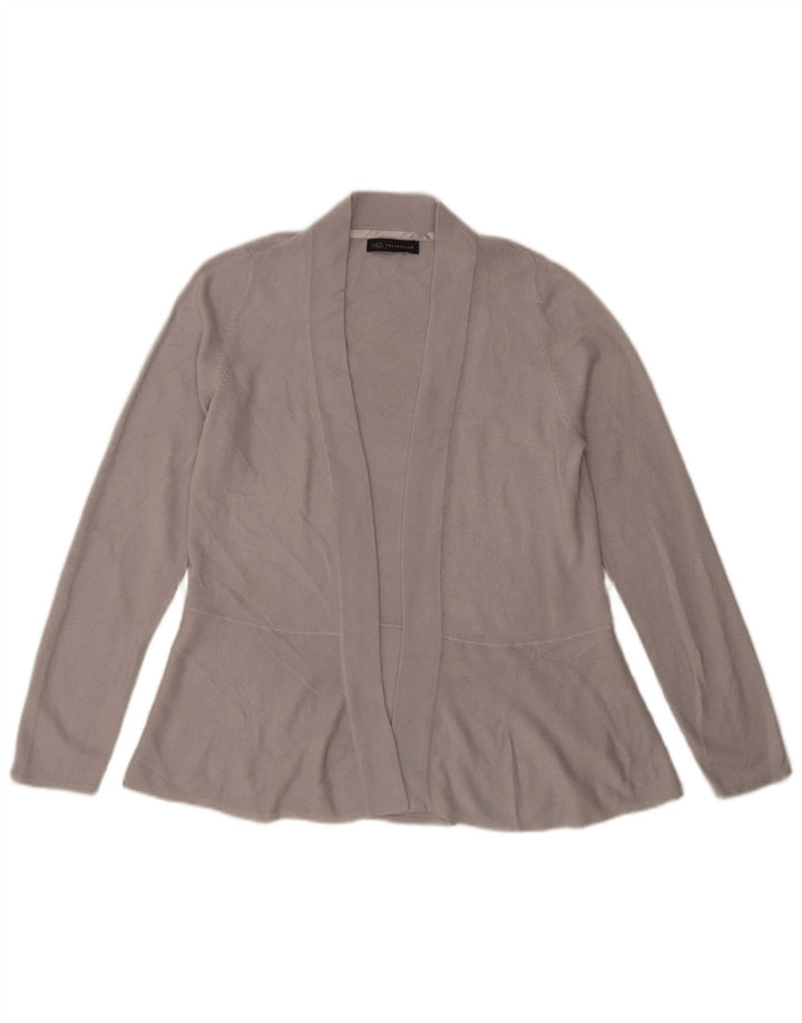 Pulover cardigan deschis pentru femei Marks & Spencer UK 10 mic gri acrilic