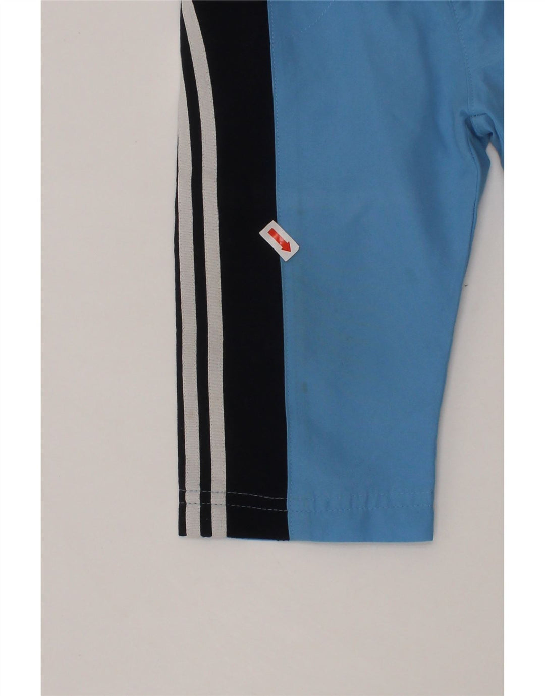 ADIDAS Baby Boys Tracksuit Trousers 6-9 Months  Blue Colourblock Polyester