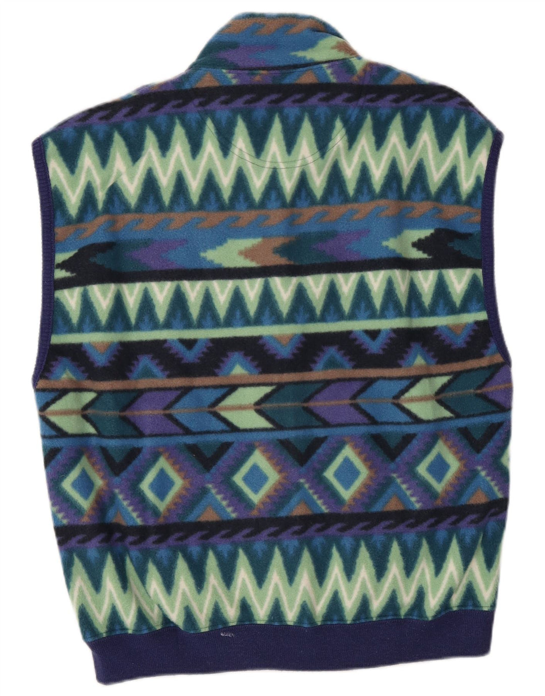 Gilet pentru bărbați Sevres din lână, poliester geometric multicolor mic