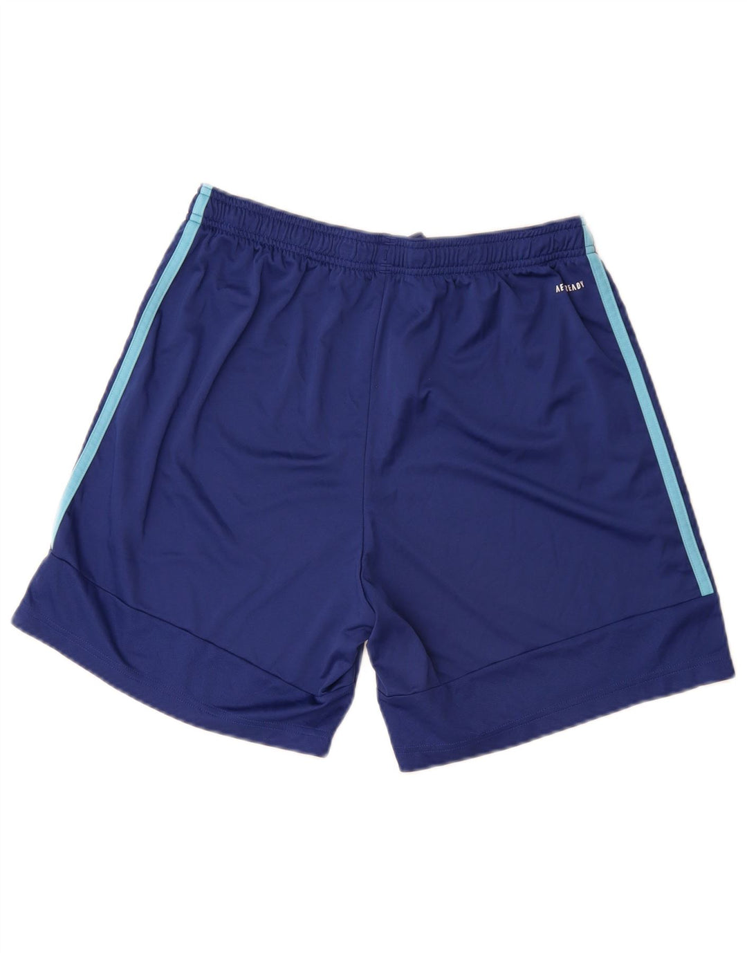 Pantaloni scurți de sport Adidas Aeroready pentru bărbați, poliester mediu albastru