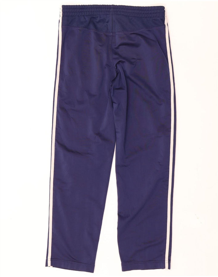 Pantaloni de trening Adidas pentru băieți 11-12 ani bleumarin