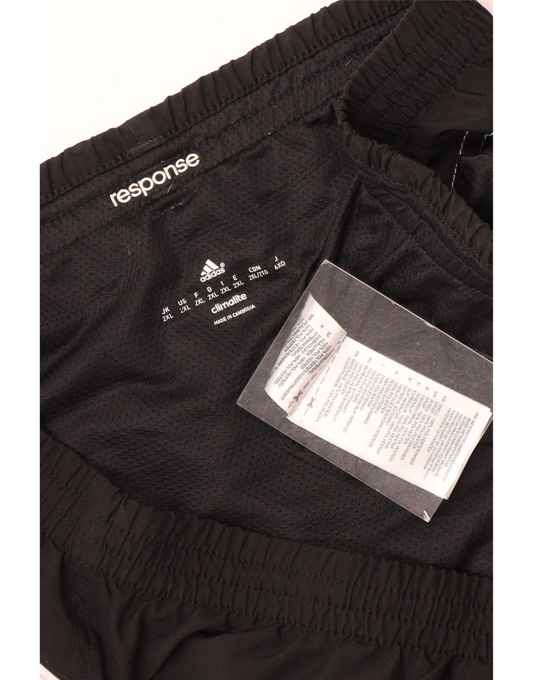 Pantaloni scurți Adidas Climalite Sport 2XL, negru, poliester