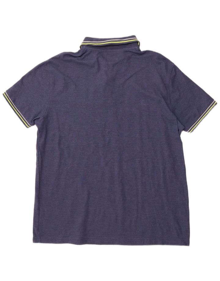 Tricou polo pentru bărbați LOTTO 2XL bleumarin