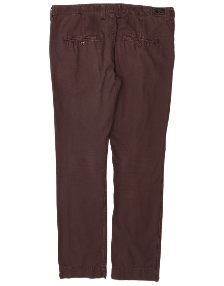 CHEAP MONDAY Pantaloni chino drepți pentru bărbați L34 L32 Negri