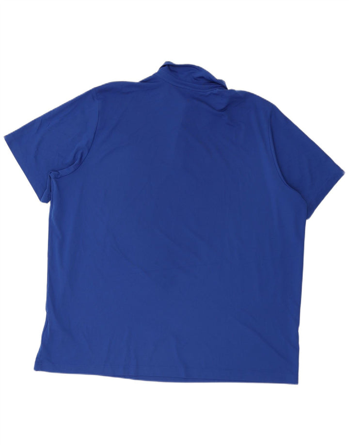 Tricou polo Adidas Aeroready pentru bărbați 3XL, poliester albastru