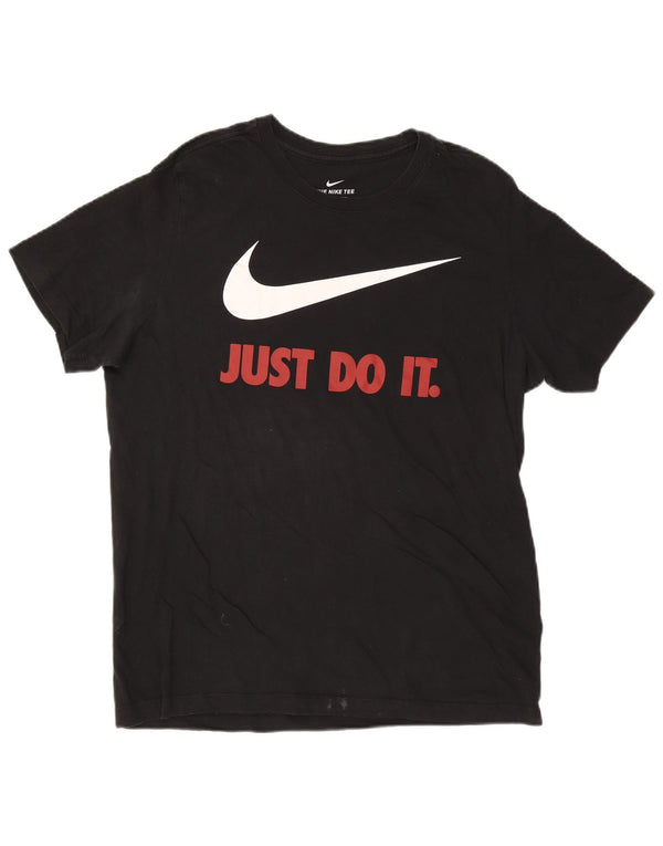 Tricou grafic Nike pentru bărbați Top mare negru