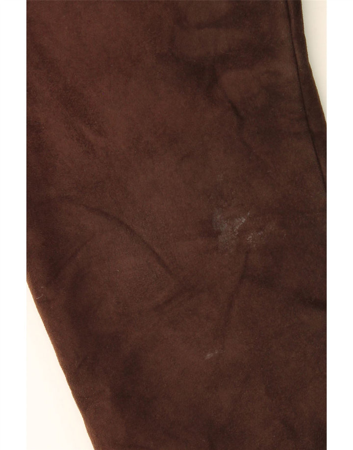 MARKS & SPENCER Jachetă Sherpa pentru bărbați Marea Britanie 41/43 Poliester maro mare