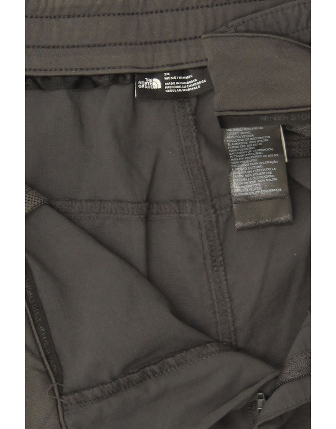 Pantaloni scurți chino pentru bărbați The North Face W38 XL poliester gri