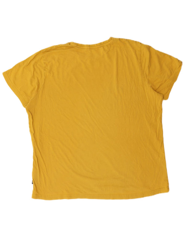 Tricou grafic Puma pentru bărbați Top 2XL Bumbac galben