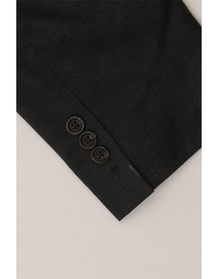 Jachetă Blazer pentru bărbați Chaps cu 2 nasturi UK 44 2XL Poliester gri
