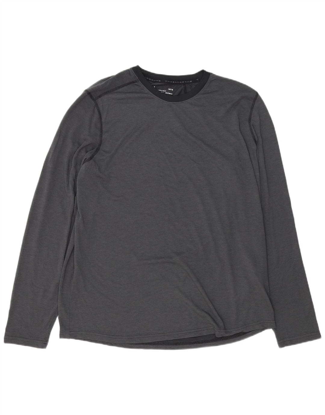 UNDER ARMOUR Bărbați Heat Gear Top cu mânecă lungă, mare, gri, poliester