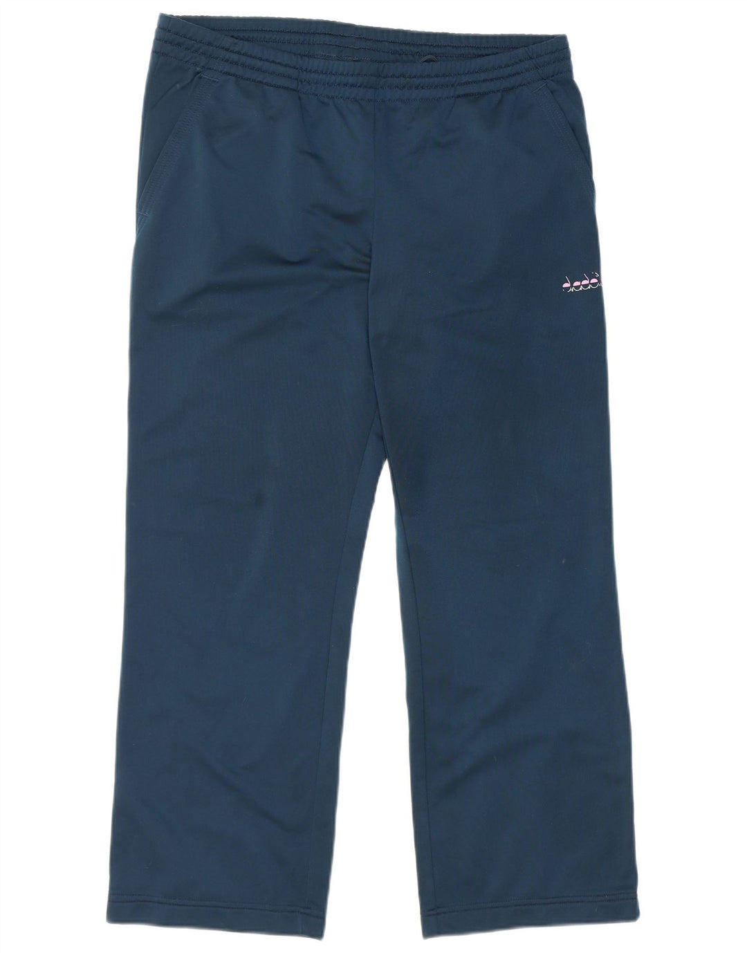 Pantaloni de trening Diadora pentru femei UK 16, mari, bleumarin, poliester