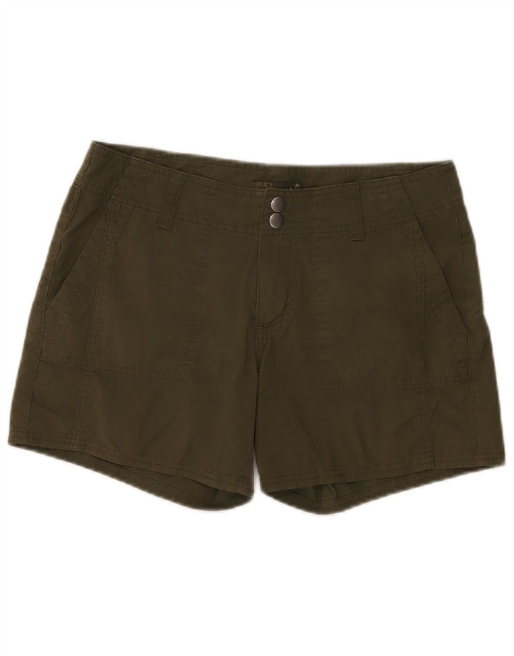 Pantaloni scurti cargo pentru femei Prana US 8 Medium W32 Kaki Bumbac