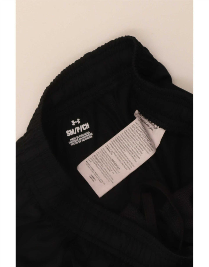 Pantaloni de trening Under Armour pentru bărbați, poliester negru mic