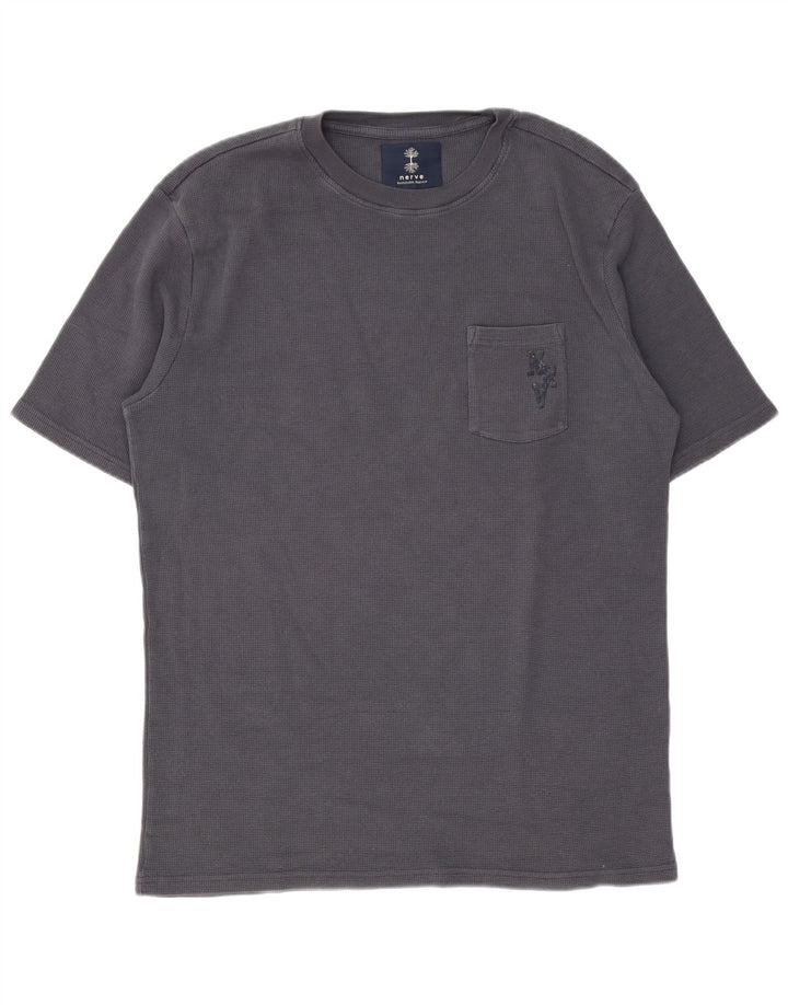 Tricou grafic pentru bărbați Nerve Top 2XL bumbac gri