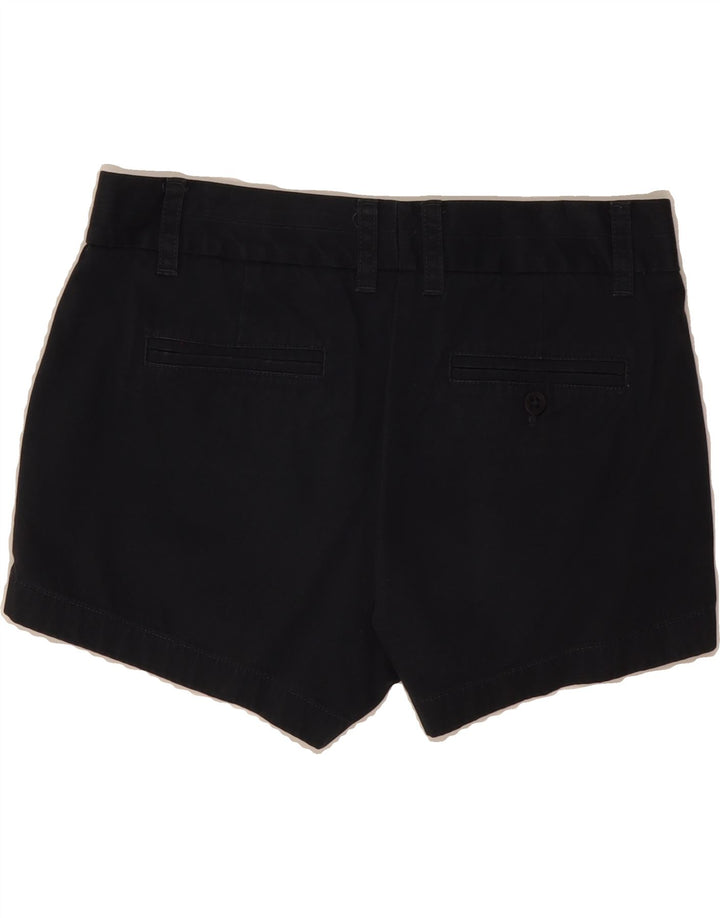 J. CREW Womens Broken In Chino Shorts US 6 Medium W32  Navy Blue Cotton Vintage J. Crew and Second-Hand J. Crew from Messina Hembry 