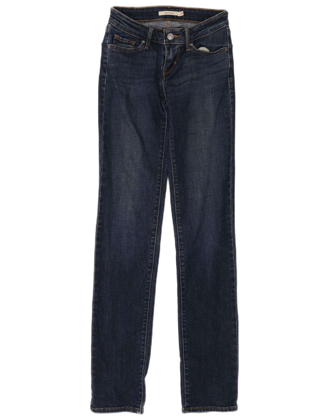 Blugi drepti 714 Levi's pentru femei L23 L33 Bumbac albastru