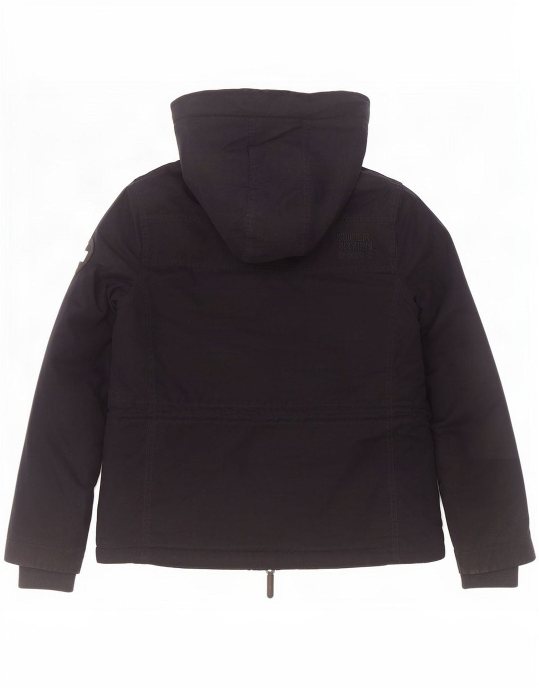 Jachetă Windparka pentru femei Superdry Windparka cu glugă UK 14 Medium Bleumarin