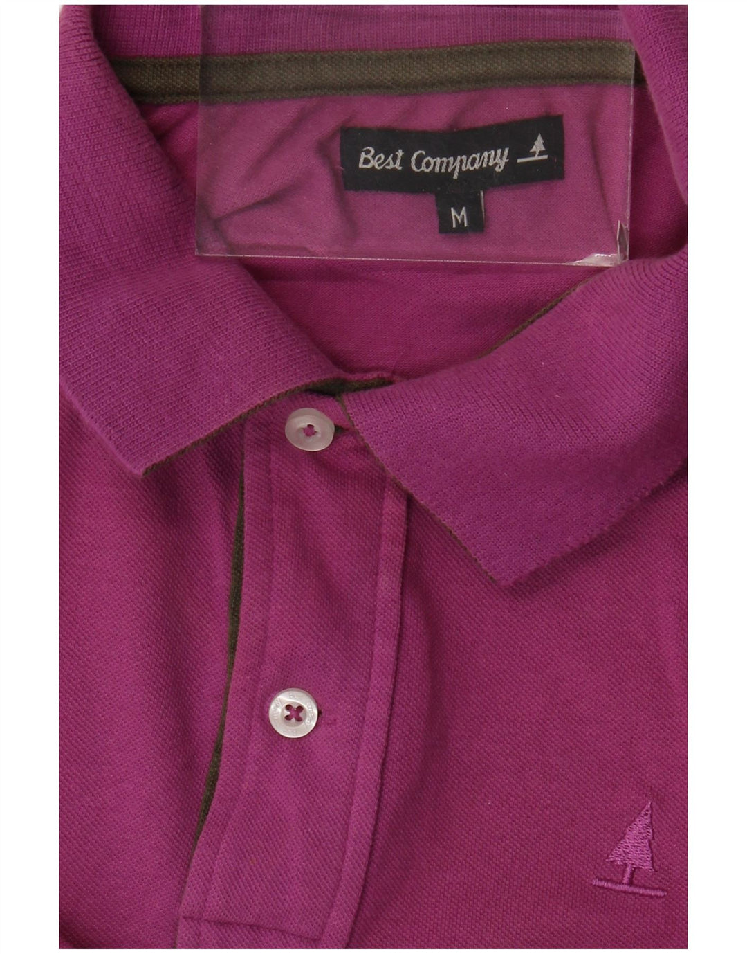BEST COMPANY Tricou polo pentru bărbați, roz mediu