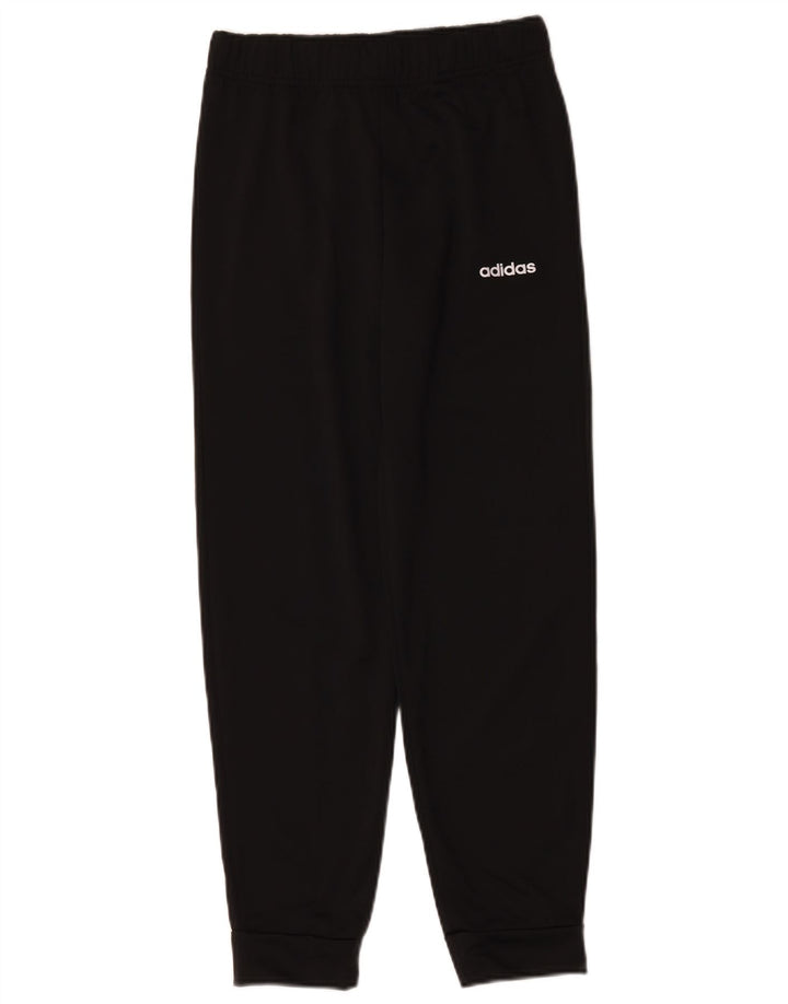 Adidas Băieți Pantaloni Trening Pantaloni Joggeri 11-12 Ani Poliester Negru