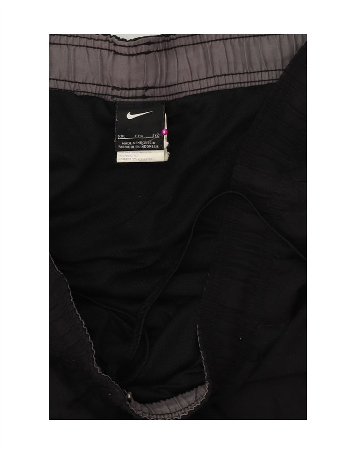 Pantaloni scurți sport Nike pentru bărbați 2XL, poliester negru