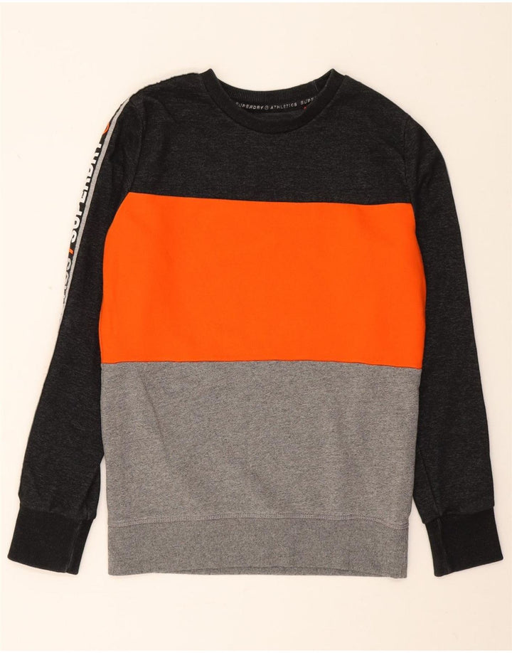 Pulover cu grafică Superdry pentru bărbați, mic, multicolor