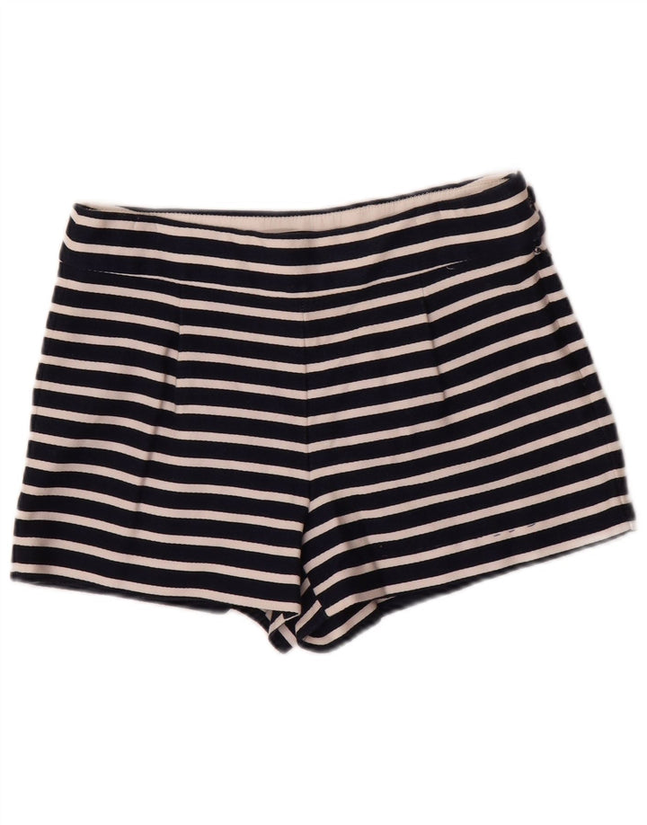 Pantaloni caldi pentru femei J. Crew US 4 Small W28 Bumbac cu dungi negre