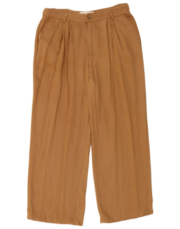Pantaloni chino pentru femei Fat Face UK 12 Medium L32 L27 Maro Lyocell