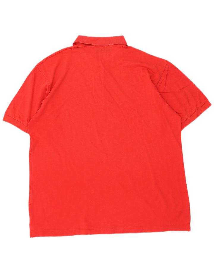 Tricou polo Sergio Tacchini pentru bărbați, bumbac roșu mare