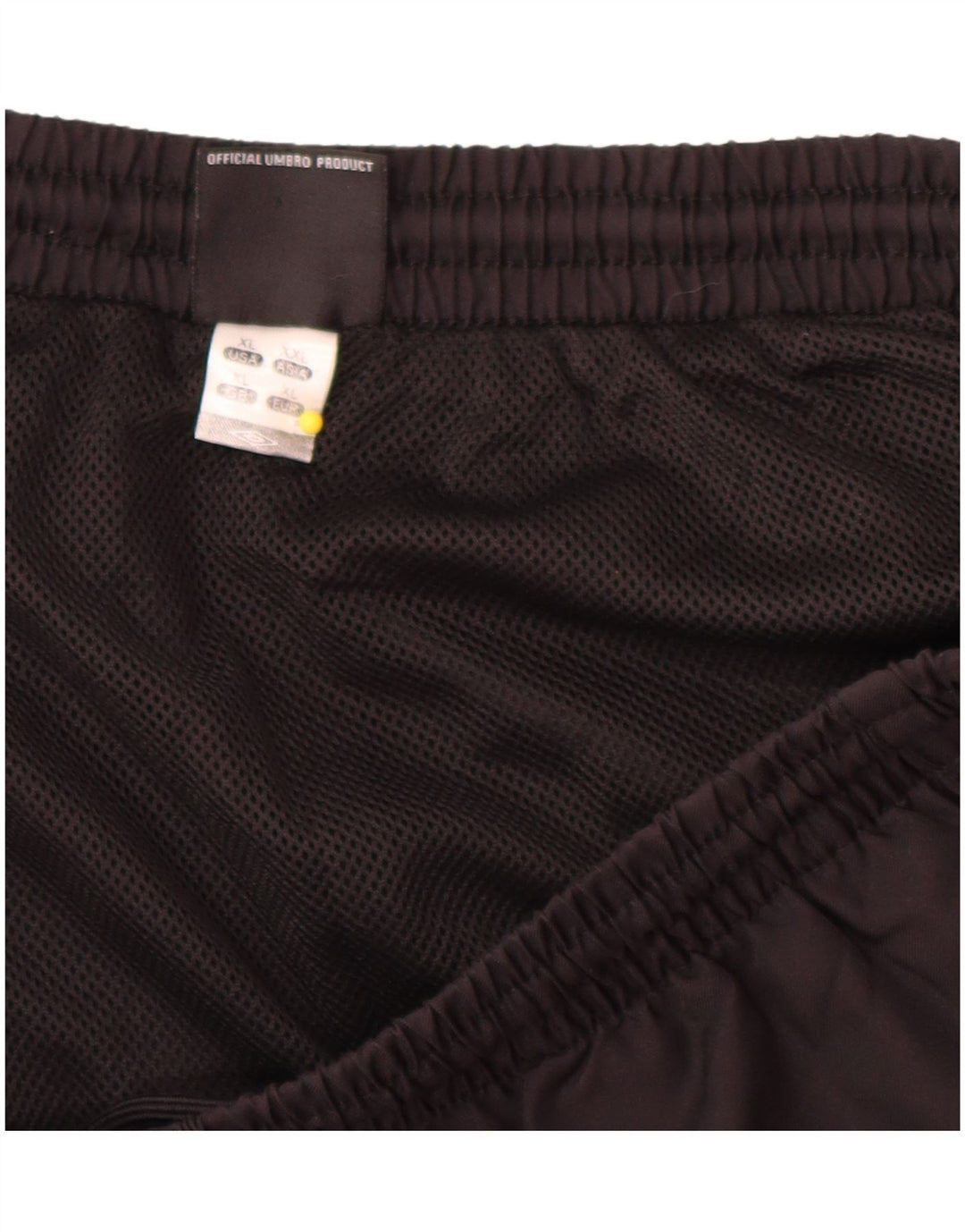 Pantaloni scurți sport Umbro pentru bărbați XL poliester geometric negru