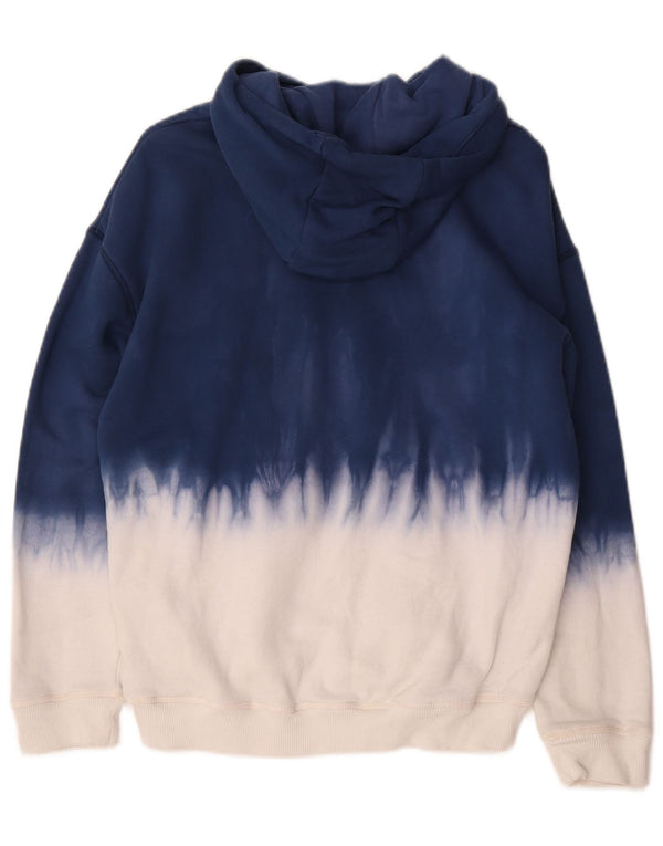 Pulover cu glugă pentru băieți Marks & Spencer, 12-13 ani, albastru bleumarin, bumbac colorat